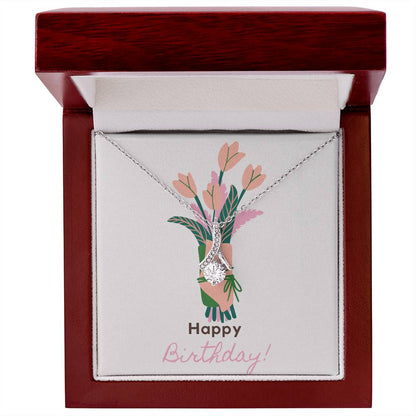 Birthday Gift for Her Alluring Beauty Necklace  Floral Design Perfect for Wife, Mother, Sister, Aunt, Grandmother, Friend
