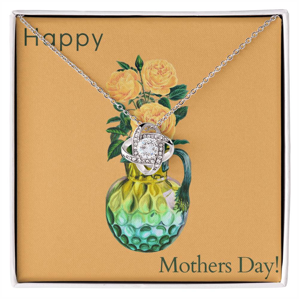 Mother's Day Gift for Her Enduring Love Knot Necklace